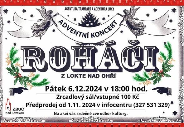 Adventní koncert: Roháči z Lokte nad Ohří 