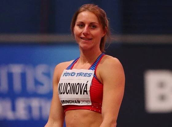 Eliška Klučinová během halového mistrovství světa