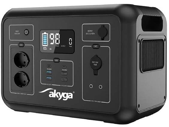 Akyga Portable Power Station 1200W