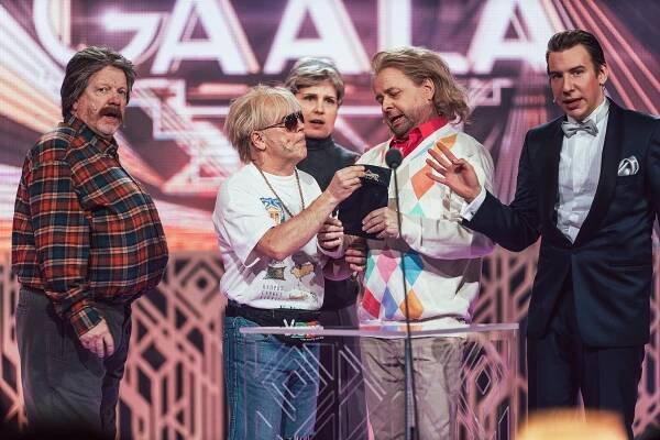 Gaala - Z filmu - Heikki Silvennoinen, Timo Kahilainen, Pirjo Heikkilä, Heikki Hela, Aku Hirviniemi
