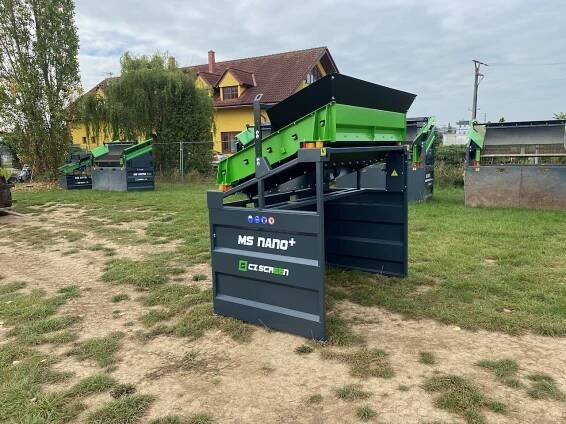 Mobilní vibrační katrovačka - třídička zeminy MS NANO plus