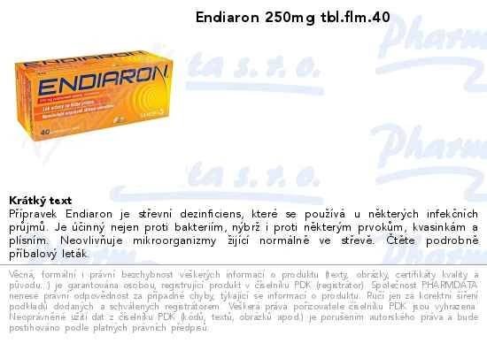 Endiaron 250mg tbl.flm. 40 | SOS lékárna online, internetová lékárna, léky