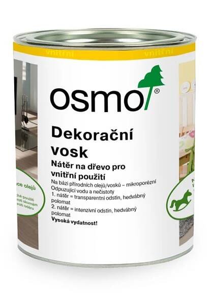 OSMO Dekorační vosk 0,75l DUB 3164