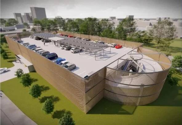 V Kolíně u nádraží by měl vzniknout nový parkovací dům až pro 358 aut