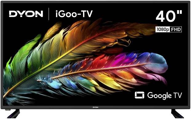 Dyon iGoo-TV 40F LED TV 101.6 cm 40 palec Energetická třída (EEK2021) F (A - G) CI+, DVB-C, DVB-S2, DVB-T2, Full HD, Sma