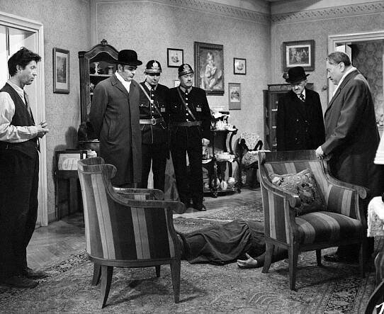 Hříšní lidé města pražského - Lodní uzel - Z filmu - Václav Kotva, Josef Bláha, Jiří Smutný, František Filipovský, Jaroslav Marvan