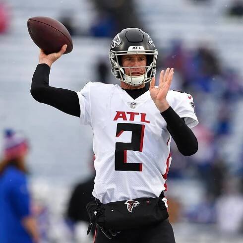 Former Falcons QB Matt Ryan brings twin sons along for training camp visit