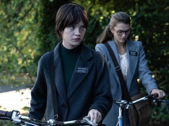 Sophie Thatcher, Chloe East in "Heretic"