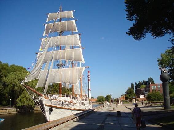 Litevská Klajpeda - město delfínů a pohody
