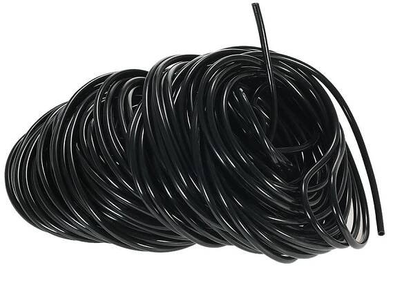 50m zavlažovací trubice 4/7mm systém kapkové závlahy pro domácí zahradní rostliny Květiny Zásobování vodou