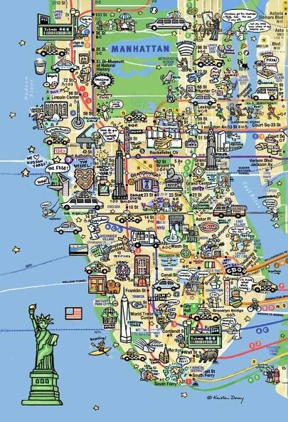 Manhattan Map