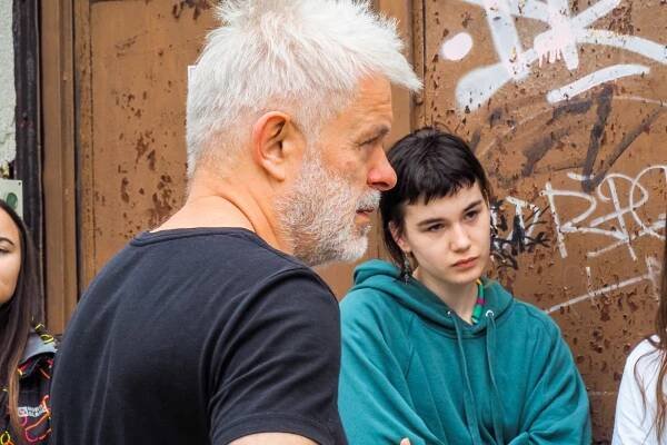 Fotogalerie z natáčení workshopu s Vladimírem Kokoliou – Vězení dějin - Věznice Uherské Hradiště