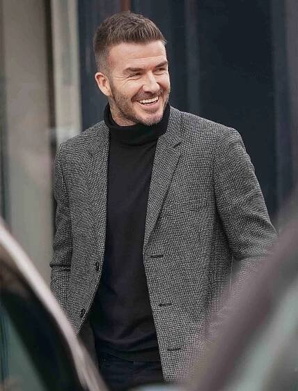 EXCLUSIVE: David Beckham Spotted Filming An Advert For Londoner Macau In London
