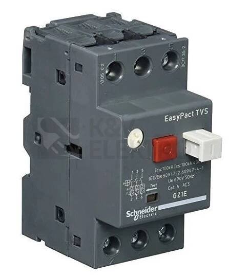 Motorový spouštěč Schneider Electric Easypact TVS 1,6-2,5A GZ1E07