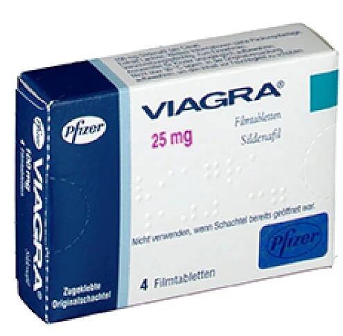 Viagra - 25mg - 4tabs - Pfizer