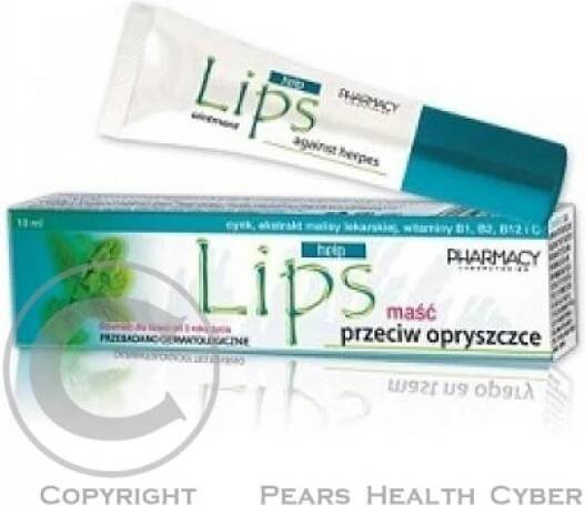 PHARMACY LABORATORIES LIPS HELP mast na opary 10 ml