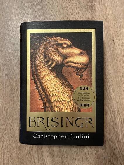 Christopher Paolini Brisingr Deluxe AJ - Cizojazyčné knihy