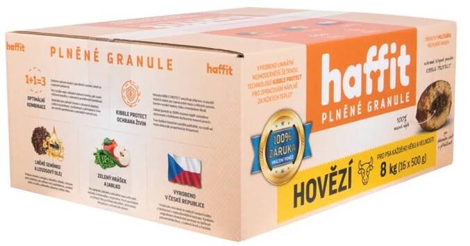HAFFIT - PLNĚNÉ GRANULE - HOVĚZÍ