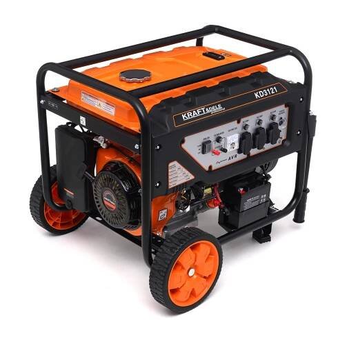 Benzínová elektrocentrála 6kW / 6,5kW, 12/230V, Kraft&Dele KD3121