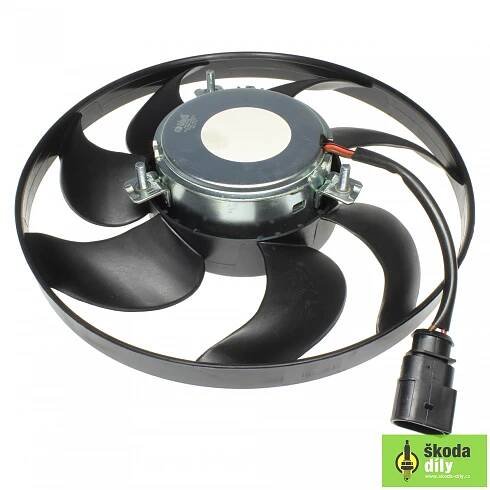 Větrák elektrický 200W, 295mm Čína