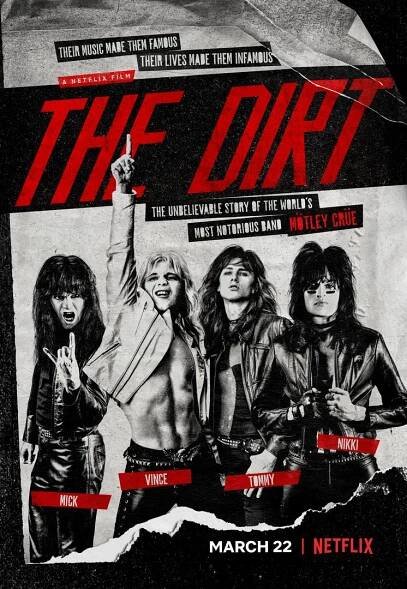 Netflix Mötley Crüe Film ‘The Dirt’ Pumps Up Band’s Music Sales