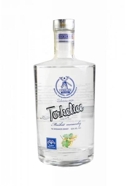 Palírna Kuželov Terkelice Muškát moravský 50 % 0,5 l