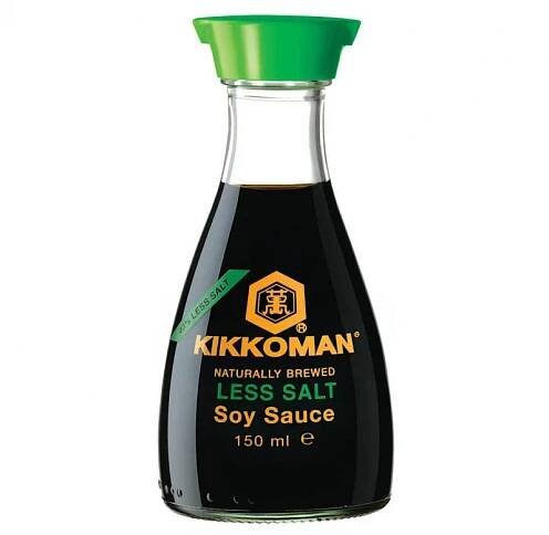 13092 kikkoman veganska sojova omacka s nizsim obsahem soli 150 ml