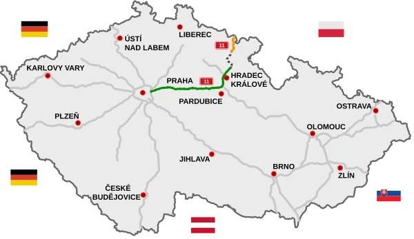 Diaľnica D11 (Česko)