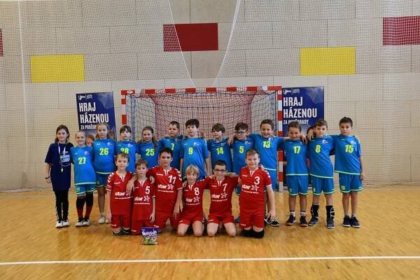 Minižactvo pořádalo přípravný domácí turnaj miniházené 4+1