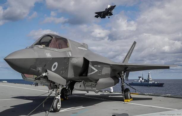 lockheed martin bae f-35b lightning ii royal navy air force 02x hms queen elizabeth r-08