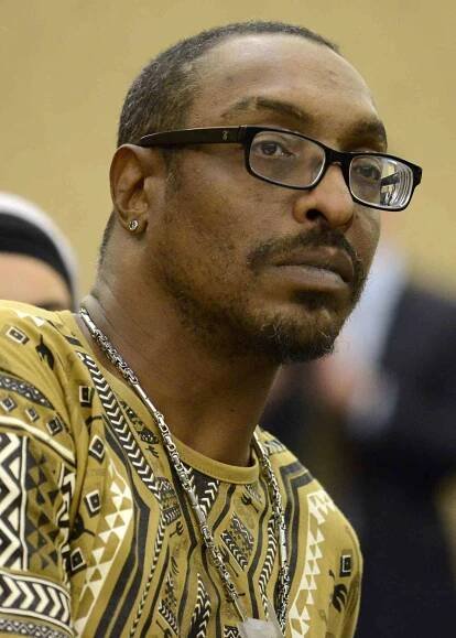 Muhammad Ali Jr. listens to opening remarks at a Congressional forum "Ali v. Trump: The Fight for American Values" on March 9, 2017, in Washington, DC. 