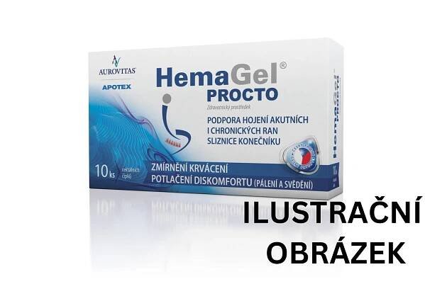 HemaGel Procto čípky 10 ks - Biotika.net