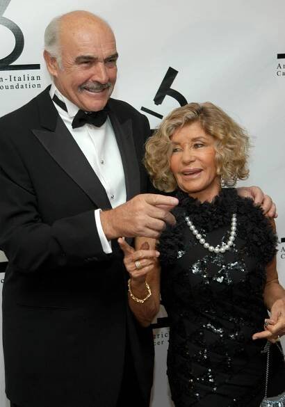 Sean Connery and Micheline Roquebrune