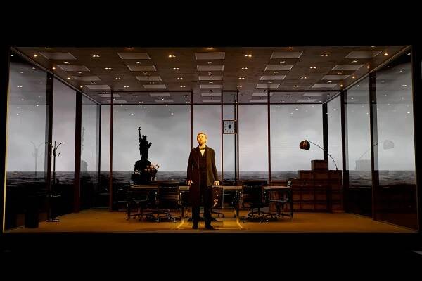 John Heffernan in The Lehman Trilogy.