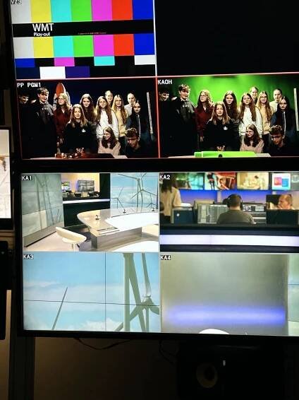 Exkurze ve studiu České televize v Brně | MZŠ