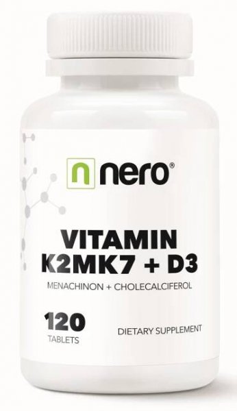 NERO Vitamin K2+D3 120 tbl