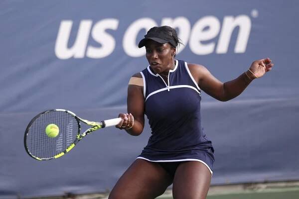 Sachia Vickery, en el presente US Open.