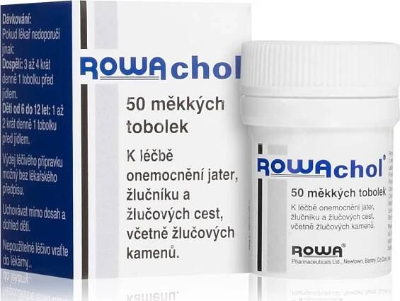 Rowachol tobolky 50 tob. od 279 Kč