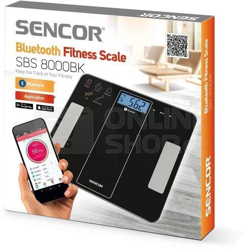 Osobní váha Sencor SBS 8000BK