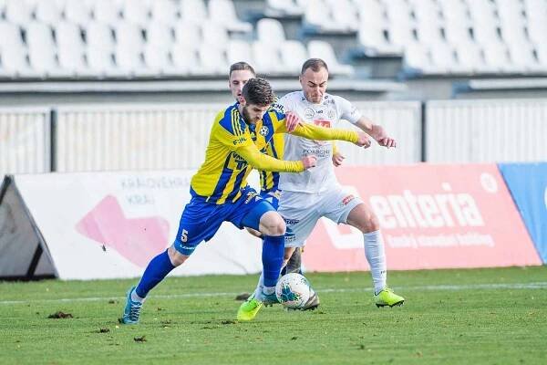 Fotbalová FORTUNA:NÁRODNÍ LIGA: FC Hradec Králové - FK Varnsdorf.