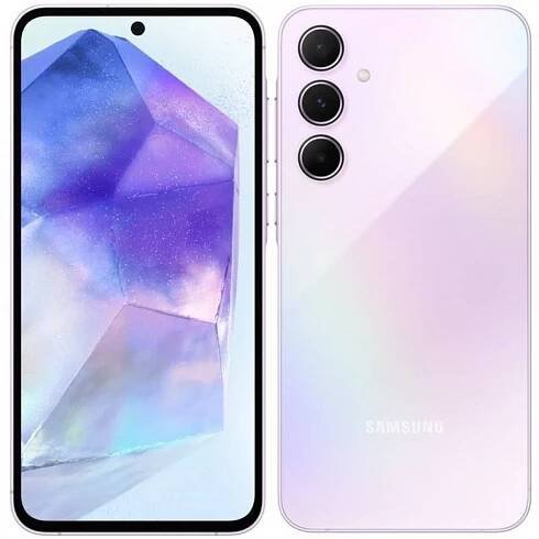 Mobilní telefon Samsung Galaxy A55 5G 8 GB / 128 GB - Awesome Lilac (SM-A556BLVAEUE)