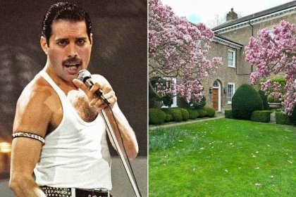 Freddie Mercury’s $38M London Home He Left to Former Fiancee Hits the Market for First Time Since His Death
