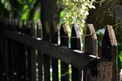 Zahradní plot dřevěný