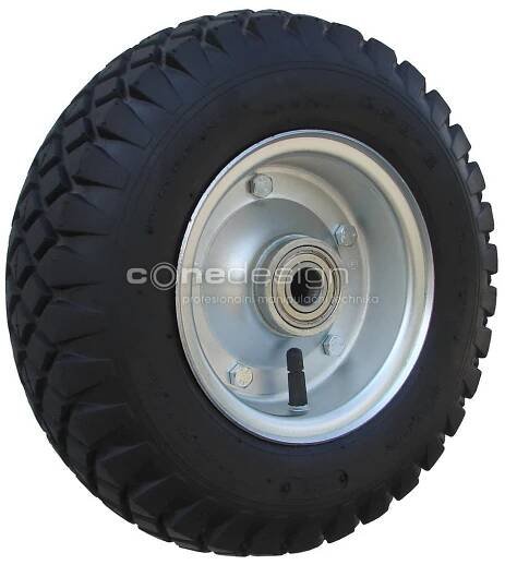 Cone Zlín - Kolečka bantamová s duší kovový disk-samostantá kola-SERIE 3000-část kolečka 320mm - 350mm
