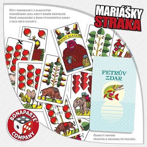 Mariášové karty STRAKA - Rybářské