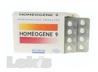 Boiron CZ, s.r.o. HOMEOGENE 9 SLG TBL NOB 60 187,00 Kč