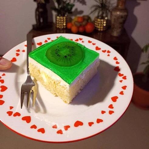 Náhled receptu Buchta s kiwi