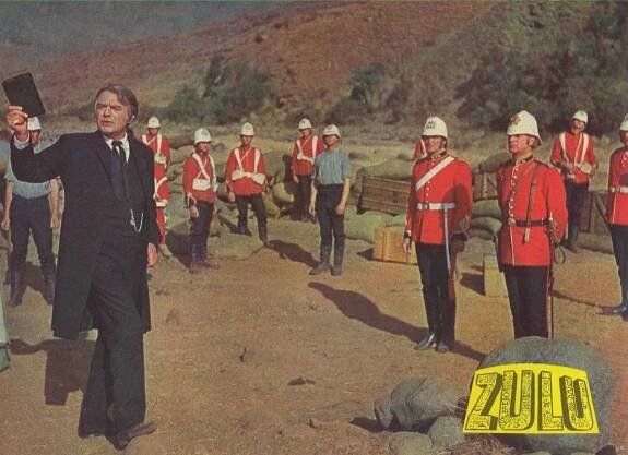 Jack Hawkins, Michael Caine - Zulu - Fotosky