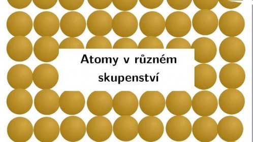 Atomy v různém skupenství, animace, Fyzika ZŠ