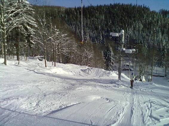 Ski areál Alšovka - Měděnec - informace a mapa